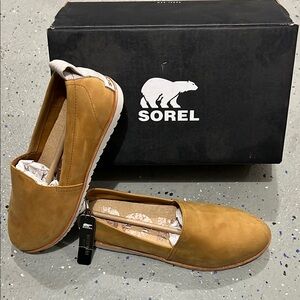 Sorel Women’s Tan Slip-On Shoes